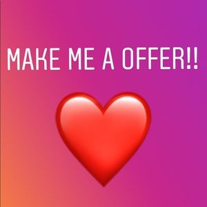 Make me a offer!! ❤️❤️❤️